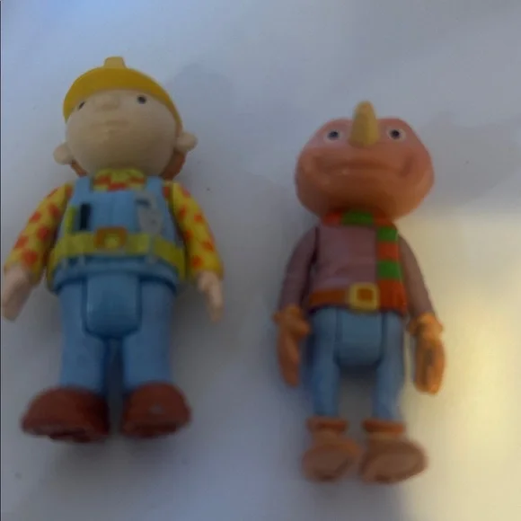 Bob the builder and scarecrow vintage articulated Character Set - Picture 4 of 5